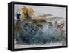 Watercolor 511032-Pol Ledent-Framed Stretched Canvas