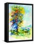 Watercolor 515042-Pol Ledent-Framed Stretched Canvas