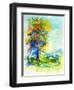 Watercolor 515042-Pol Ledent-Framed Art Print