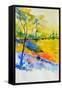 Watercolor 516082-Pol Ledent-Framed Stretched Canvas