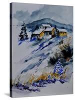 Watercolor 684110-Pol Ledent-Stretched Canvas