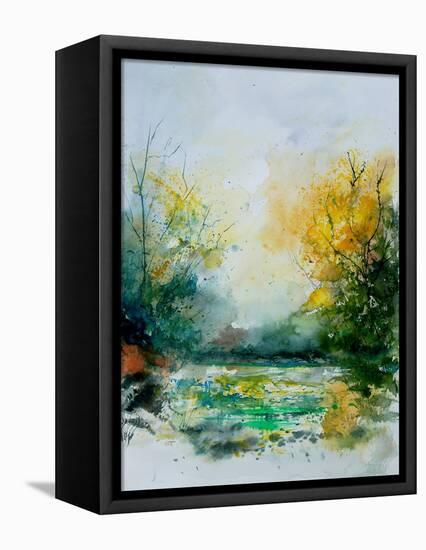 Watercolor 905082-Pol Ledent-Framed Stretched Canvas