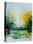 Watercolor 905082-Pol Ledent-Stretched Canvas