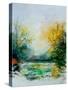 Watercolor 905082-Pol Ledent-Stretched Canvas