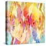 Watercolor a Retro Background of Abstract Elements-Tanor-Stretched Canvas