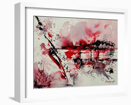 Watercolor Abstract 545-Pol Ledent-Framed Art Print