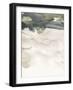 Watercolor Abstract Horizon IV-Jacob Green-Framed Art Print