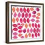 Watercolor Abstract Seamless Pattern-Ajgul-Framed Art Print