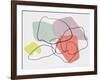 Watercolor Abstract Sketch-Dan Meneely-Framed Art Print