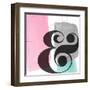 Watercolor Ampersand-Lanie Loreth-Framed Art Print