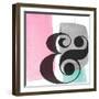 Watercolor Ampersand-Lanie Loreth-Framed Art Print