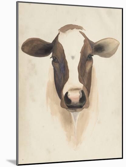 Watercolor Animal Study VII-Grace Popp-Mounted Art Print