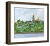 Watercolor Aquarelle of Kiev-null-Framed Art Print