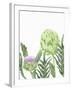 Watercolor Artichoke 1-Ann Bailey-Framed Art Print