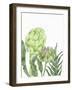 Watercolor Artichoke 2-Ann Bailey-Framed Art Print