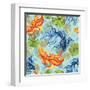 Watercolor Asian Goldfishes-tanycya-Framed Art Print