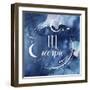 Watercolor Astrology VIII-Grace Popp-Framed Art Print