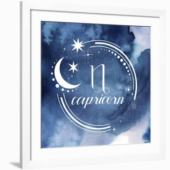 Watercolor Astrology X-Grace Popp-Framed Premium Giclee Print