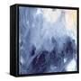 Watercolor Background of Indigo Color-Marina Zakharova-Framed Stretched Canvas