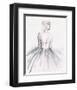 Watercolor Ballerina I-Jennifer Parker-Framed Art Print