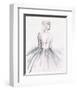 Watercolor Ballerina I-Jennifer Parker-Framed Art Print