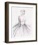 Watercolor Ballerina I-Jennifer Parker-Framed Art Print