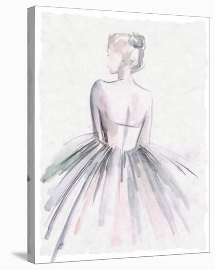 Watercolor Ballerina I-Jennifer Parker-Stretched Canvas