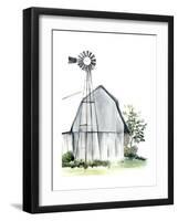 Watercolor Barn I-Jennifer Paxton Parker-Framed Art Print