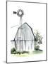 Watercolor Barn I-Jennifer Paxton Parker-Mounted Art Print