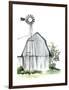 Watercolor Barn I-Jennifer Paxton Parker-Framed Art Print