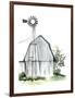 Watercolor Barn I-Jennifer Paxton Parker-Framed Art Print