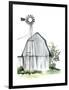 Watercolor Barn I-Jennifer Paxton Parker-Framed Art Print