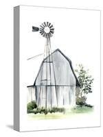 Watercolor Barn I-Jennifer Paxton Parker-Stretched Canvas