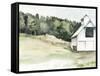 Watercolor Barn III-Jennifer Paxton Parker-Framed Stretched Canvas