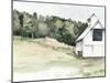 Watercolor Barn III-Jennifer Paxton Parker-Mounted Art Print