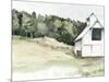 Watercolor Barn III-Jennifer Paxton Parker-Mounted Art Print