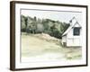 Watercolor Barn III-Jennifer Paxton Parker-Framed Art Print