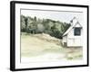 Watercolor Barn III-Jennifer Paxton Parker-Framed Art Print