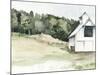 Watercolor Barn III-Jennifer Paxton Parker-Mounted Art Print