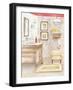 Watercolor Bath I-Margaret Ferry-Framed Art Print