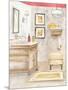 Watercolor Bath I-Margaret Ferry-Mounted Art Print