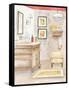 Watercolor Bath I-Margaret Ferry-Framed Stretched Canvas