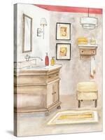 Watercolor Bath I-Margaret Ferry-Stretched Canvas