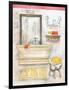 Watercolor Bath II-Margaret Ferry-Framed Art Print