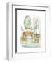 Watercolor Bath in Spa I-Jerianne Van Dijk-Framed Art Print