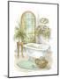 Watercolor Bath in Spa II-Jerianne Van Dijk-Mounted Art Print