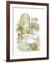 Watercolor Bath in Spa II-Jerianne Van Dijk-Framed Art Print