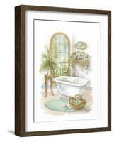 Watercolor Bath in Spa II-Jerianne Van Dijk-Framed Art Print