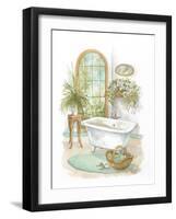 Watercolor Bath in Spa II-Jerianne Van Dijk-Framed Art Print