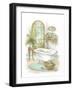 Watercolor Bath in Spa II-Jerianne Van Dijk-Framed Art Print